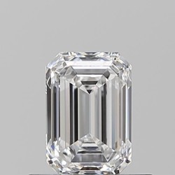 Diament szlif szmaragdowy, 0.7ct, VS1, D, GIA 1525340619