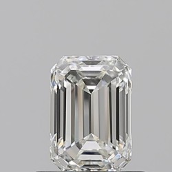 Diament szlif szmaragdowy, 0.7ct, VVS1, H, GIA 1528309764