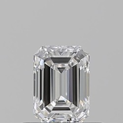 Diament szlif szmaragdowy, 0.51ct, VS2, E, GIA 7526332373