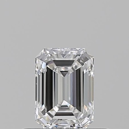 Diament szlif szmaragdowy, 0.51ct, VS2, E, GIA 7526332373