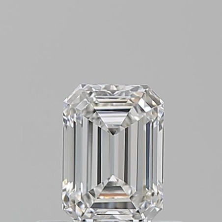 Diament szlif szmaragdowy, 0.51ct, VS2, F, GIA 7526339361