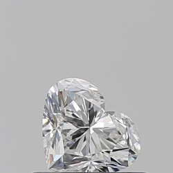 Diament serce, 0.5ct, VVS2, F, GIA 2526332160