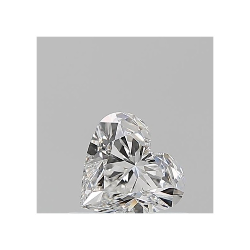 Diament serce, 0.5ct, VVS1, F, GIA 6522340090