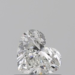 Diament serce, 0.54ct, VVS2, H, GIA 7522334895