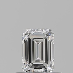 Diament szlif szmaragdowy, 0.52ct, VVS1, F, GIA 5526334596