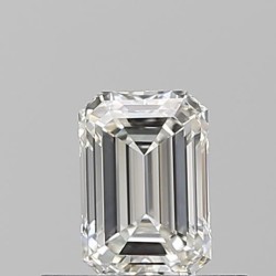 Diament szlif szmaragdowy, 0.5ct, VS2, H, GIA 2527332279