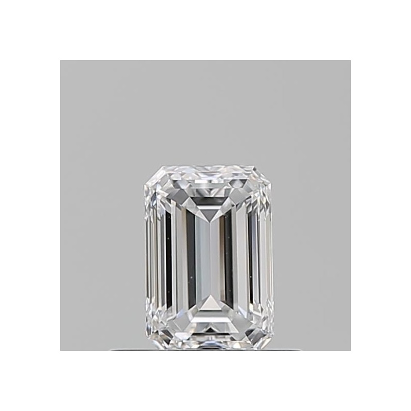 Diament szlif szmaragdowy, 0.5ct, VS2, D, GIA 1528340555