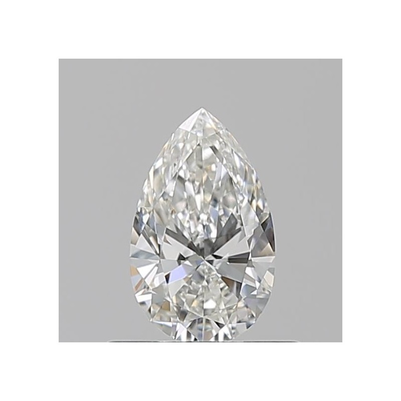 Diament szlif gruszkowy, 0.5ct, VVS2, H, GIA 2526340495