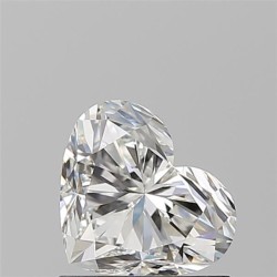 Diament serce, 1.01ct, VVS2, G, GIA 7526332508