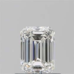Diament szlif szmaragdowy, 0.7ct, VVS2, H, GIA 2526343250