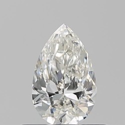 Diament szlif gruszkowy, 0.5ct, VVS1, H, GIA 6525490795