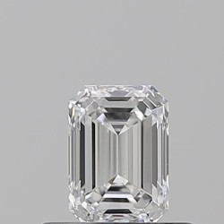 Diament szlif szmaragdowy, 0.5ct, VS2, E, GIA 2527491714