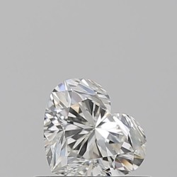 Diament serce, 0.5ct, VVS1, H, GIA 6525489076