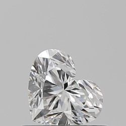 Diament serce, 0.55ct, VS1, F, GIA 5526485706