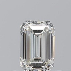Diament szlif szmaragdowy, 0.71ct, VVS1, H, GIA 5523559608