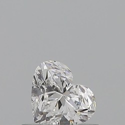 Diament serce, 0.5ct, VS1, D, GIA 7523485712
