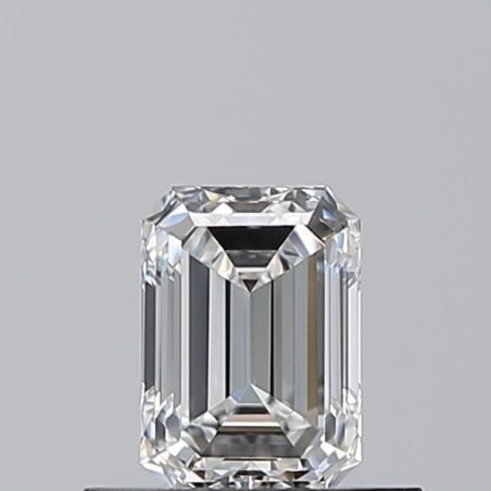 Diament szlif szmaragdowy, 0.52ct, VVS1, F, GIA 7526545922