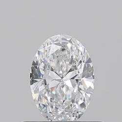 Diament szlif owalny, 0.5ct, VS2, D, GIA 7528545682