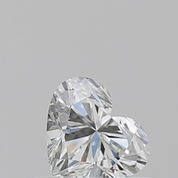 Diament serce, 0.5ct, VVS1, G, GIA 1525545886