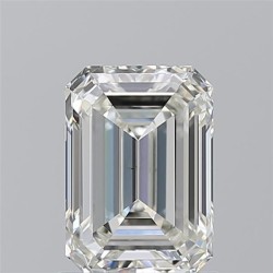 Diament szlif szmaragdowy, 1.5ct, VS2, I, GIA 2235614041