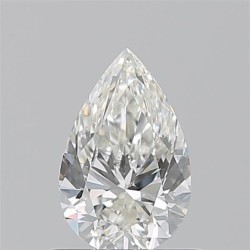 Diament szlif gruszkowy, 0.7ct, VVS2, H, GIA 6525546749
