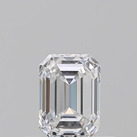 Diament szlif szmaragdowy, 0.53ct, VVS2, E, GIA 6521540121