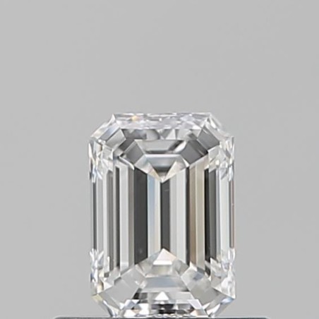 Diament szlif szmaragdowy, 0.5ct, VS2, E, GIA 2526545734