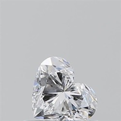 Diament serce, 0.5ct, VS1, D, GIA 6525557175