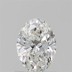 Diament szlif owalny, 0.72ct, VVS1, H, GIA 7522558643