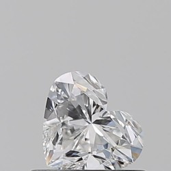 Diament serce, 0.52ct, VS1, E, GIA 7528534162