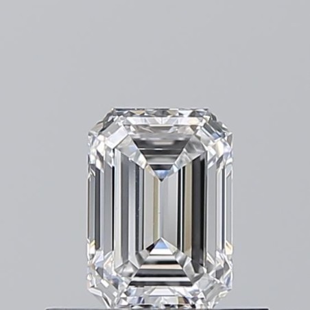 Diament szlif szmaragdowy, 0.5ct, VS1, D, GIA 7522611015