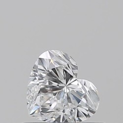 Diament serce, 0.51ct, VS2, D, GIA 5523625176