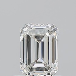 Diament szlif szmaragdowy, 0.71ct, VS1, H, GIA 2528632137