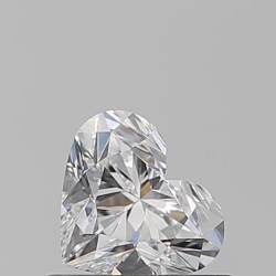 Diament serce, 0.54ct, VS1, D, GIA 6525625180