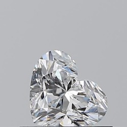 Diament serce, 0.5ct, VS1, E, GIA 3525624773