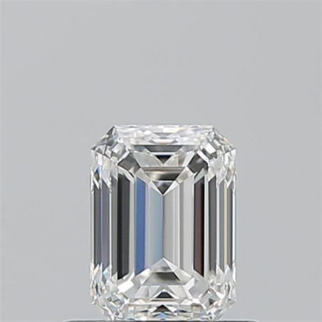 Diament szlif szmaragdowy, 0.7ct, VVS2, F, GIA 6525632436