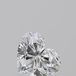 Diament serce, 0.52ct, VS2, E, GIA 7526625203
