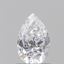Diament szlif gruszkowy, 0.77ct, VS1, D, GIA 5523629350
