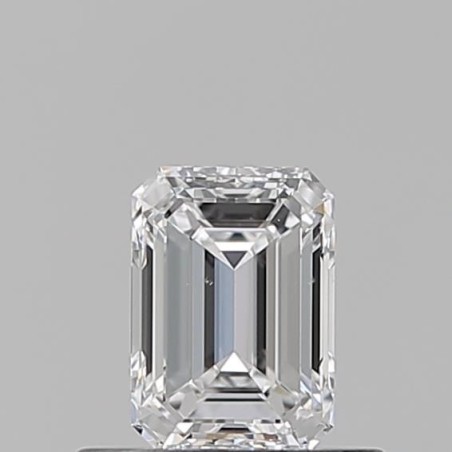 Diament szlif szmaragdowy, 0.5ct, VS2, D, GIA 7528648939