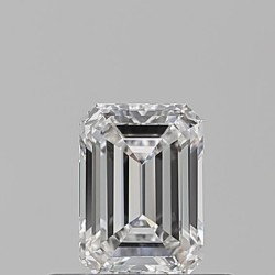 Diament szlif szmaragdowy, 0.5ct, VS1, E, GIA 5523654227