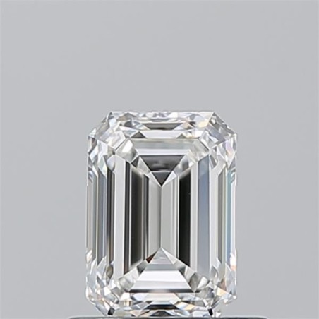 Diament szlif szmaragdowy, 0.71ct, VVS1, G, GIA 6525646463