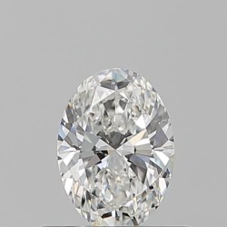 Diament szlif owalny, 0.5ct, VVS1, F, GIA 6525646551