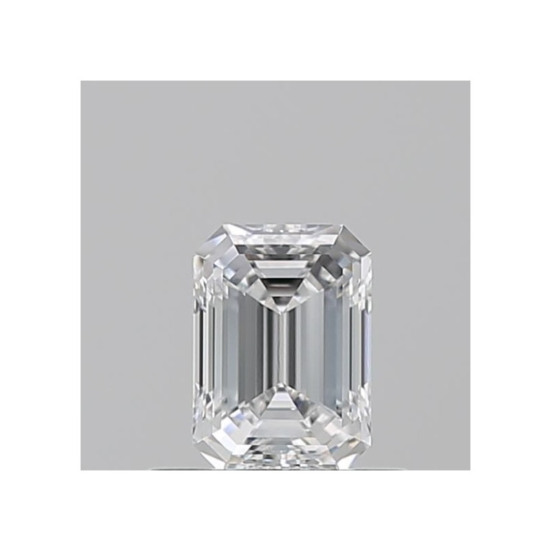Diament szlif szmaragdowy, 0.5ct, VS2, D, GIA 6522646529
