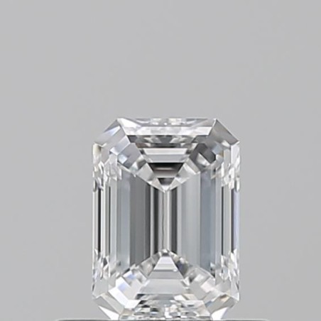 Diament szlif szmaragdowy, 0.5ct, VS2, D, GIA 6522646529