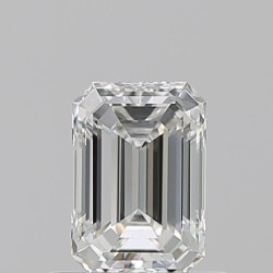 Diament szlif szmaragdowy, 0.71ct, VVS2, H, GIA 2528646417