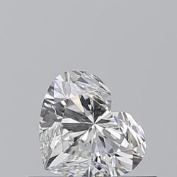 Diament serce, 0.5ct, VS1, F, GIA 1529638361
