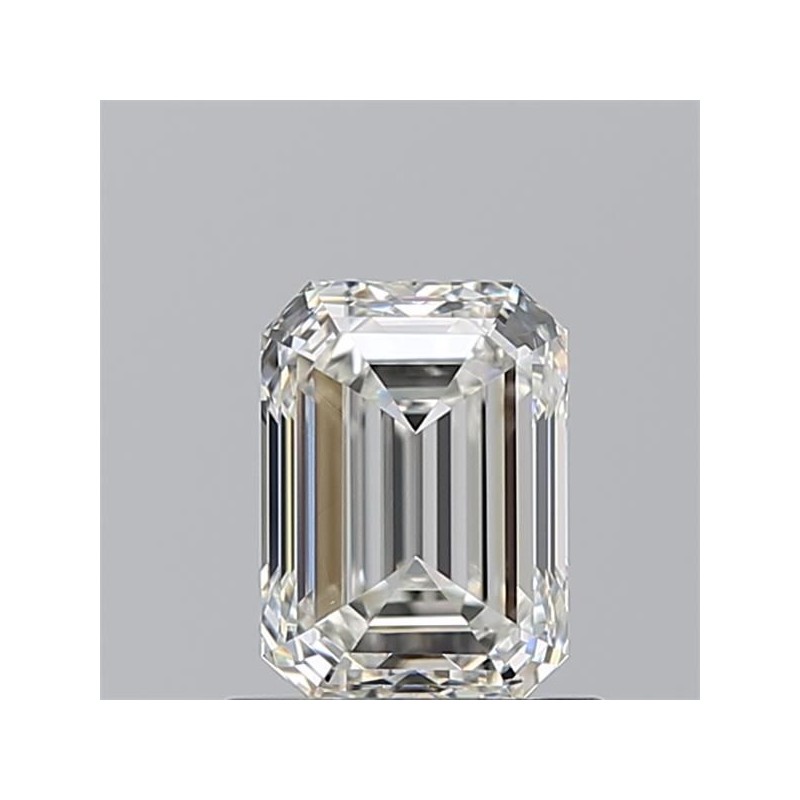 Diament szlif szmaragdowy, 0.9ct, VVS2, H, GIA 6522673244