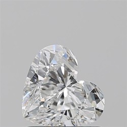Diament serce, 1.03ct, VS1, F, GIA 6237625459