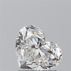 Diament serce, 1.5ct, VVS2, I, GIA 5523864419