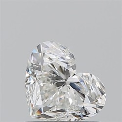 Diament serce, 1.01ct, VS2, H, GIA 1232626953